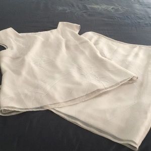 Escada Laurel label silk skirt and top ensemble